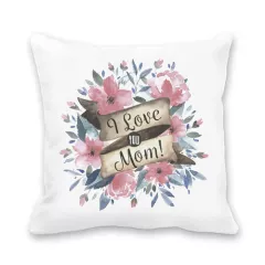 Подушка с наволочкой - I Love Mom