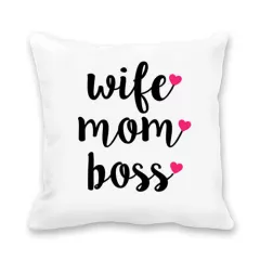 Подушка - Wife, Mom, Boss 2