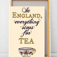 Картина / Холст - Английский чай