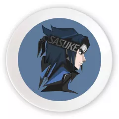 Тарелка с рисунком - Sasuke принт