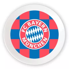 Тарелка с эмблемой - ФК Бавария