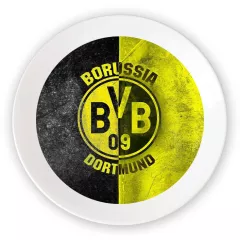 Тарелка с лого - ФК Боруссия