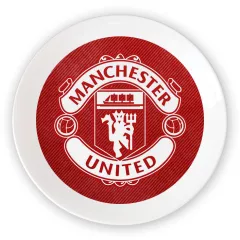Тарелка с эмблемой - ФК Манчестер Юнайтед