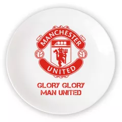 Тарелка с лого - ФК Манчестер Юнайтед