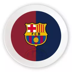 Тарелка с лого - ФК Барселона 