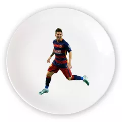 Тарелка с фото - Месси / Messi