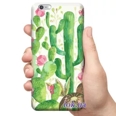 Чехол для смартфона с принтом - Калифорнийский кактус