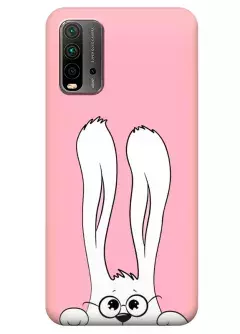Xiaomi Note 10 силиконовый чехол с картинкой - Кролик