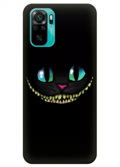 Redmi Note 10S силиконовый чехол с картинкой - Чеширский кот
