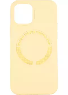 Чехол Full Soft Case (MagSafe) для iPhone 12/12 Pro Yellow