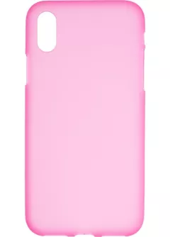 Чехол Original Silicon Case для iPhone X Pink