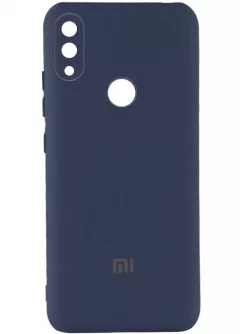 Чехол Silicone Cover My Color Full Camera (A) для Xiaomi Redmi Note 7 / Note 7 Pro / Note 7s, Синий / Midnight blue