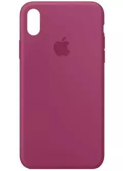 Уценка Чехол Silicone Case Full Protective (AA) для Apple iPhone XR (6.1"), Вскрытая упаковка / Малиновый / Pomegranate