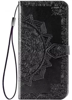 Кожаный чехол (книжка) Art Case с визитницей для ZTE Blade A7s (2020), Черный