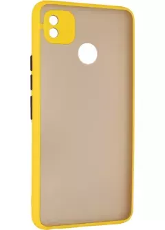 Gelius Bumper Mat Case for Tecno Pop 4 Yellow