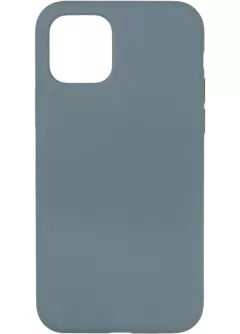 Original Full Soft Case for iPhone 11 Pro Granny Grey (Without logo)