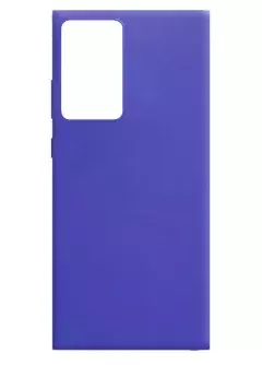 Силиконовый чехол Candy для Samsung Galaxy Note 20 Ultra, Сиреневый