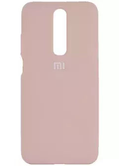 Чехол Silicone Cover Full Protective (AA) для Xiaomi Poco X2 || Xiaomi Redmi K30, Розовый / Pink Sand