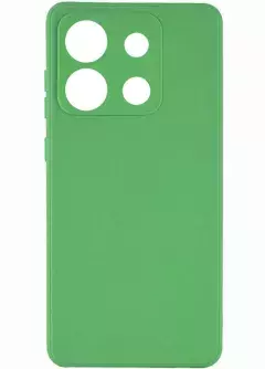 Силиконовый чехол Candy Full Camera для Infinix Smart 7 HD, Зеленый / Green