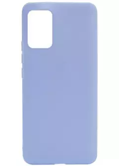 Силиконовый чехол Candy для Realme C33, Голубой / Lilac Blue