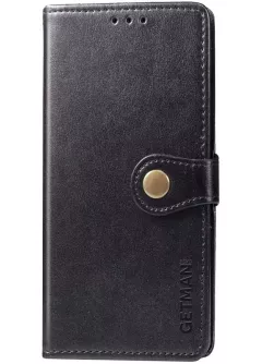 Кожаный чехол книжка GETMAN Gallant (PU) для Xiaomi Redmi Note 5 Pro / Note 5 (AI Dual Camera), Черный