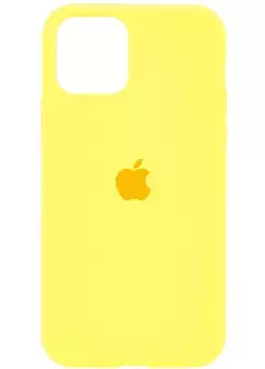 Чехол Silicone Case Full Protective (AA) для Apple iPhone 11 (6.1"), Желтый / Yellow