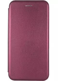 Кожаный чехол (книжка) Classy для Realme C33, Бордовый
