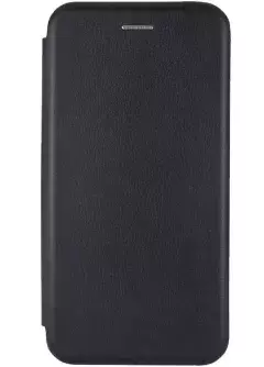 Кожаный чехол (книжка) Classy для Realme C33, Черный