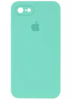 Чехол Silicone Case Square Full Camera Protective (AA) для Apple iPhone 6 / 6S || , Бирюзовый / Turquoise