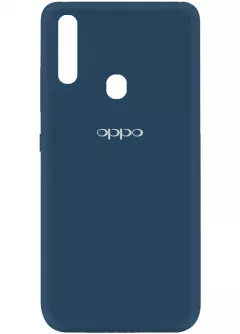 Чехол Silicone Cover My Color Full Protective (A) для Oppo A31, Синий / Navy blue
