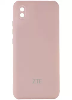 Чехол Silicone Cover My Color Full Camera (A) для ZTE Blade A3 (2020), Розовый / Pink Sand