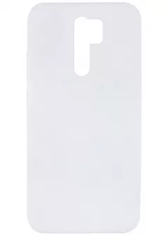Чехол Silicone Cover Full without Logo (A) для Xiaomi Redmi 9, Белый / White