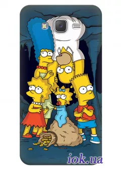 Чехол для Galaxy J5 - The Simpsons