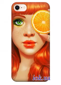 Чехол для iPhone 8 - Beautiful girl