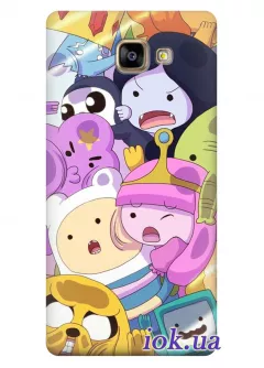 Чехол для Galaxy A9 Pro - Adventure Time