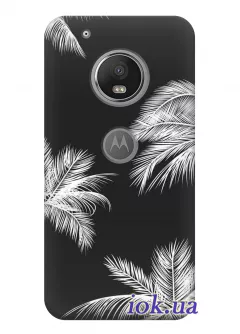 Чехол для Motorola Moto G5 Plus - Пальмовые ветки