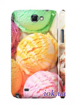 Чехол для Galaxy Note 2 - Ice cream