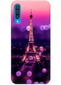 Чехол для Galaxy A50 - Романтичный Париж