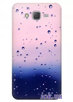 Чехол для Galaxy J2 Prime - Капли дождя
