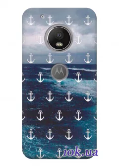 Чехол для Motorola Moto G5 Plus - Море