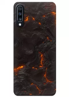 Чехол для Galaxy A70s - Вулкан