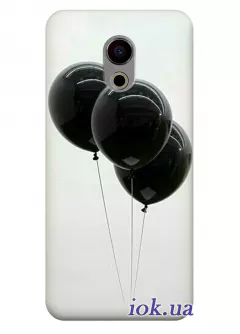 Чехол для Meizu Pro 6S - Чёрные шарики