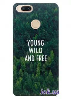 Чехол для Xiaomi Mi 5x - Young wild and free