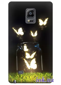 Чехол для Galaxy Note Edge - Butterflies