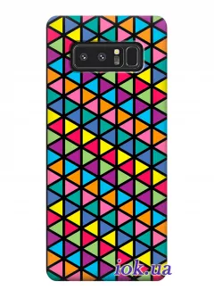 Чехол для Galaxy Note 8 - Multicolored rhombuses