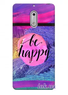 Чехол для Nokia 6 - Будь счастлива