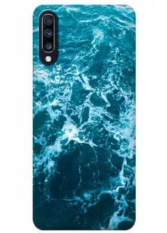 Чехол для Galaxy A70s - Волна