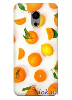 Чехол для Meizu Pro 6S - Апельсинки и лимон