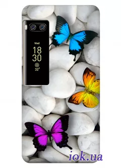 Чехол для Meizu Pro 7 Plus - Butterflies