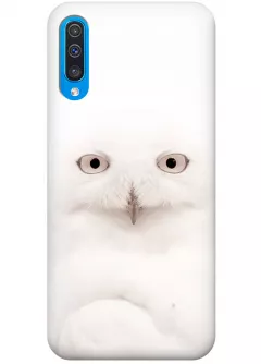 Чехол для Galaxy A50 - Белая сова